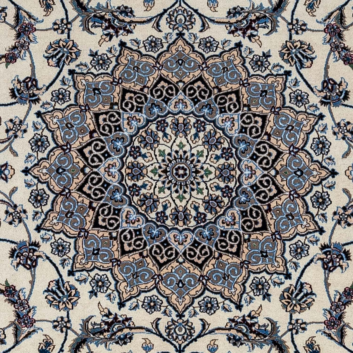 Persisk tæppe - Nain - Royal - 344 x 247 cm - beige