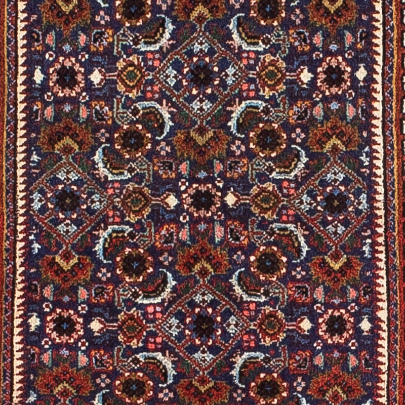Persisk tæppe - Bijar - 197 x 133 cm - flerfarvet