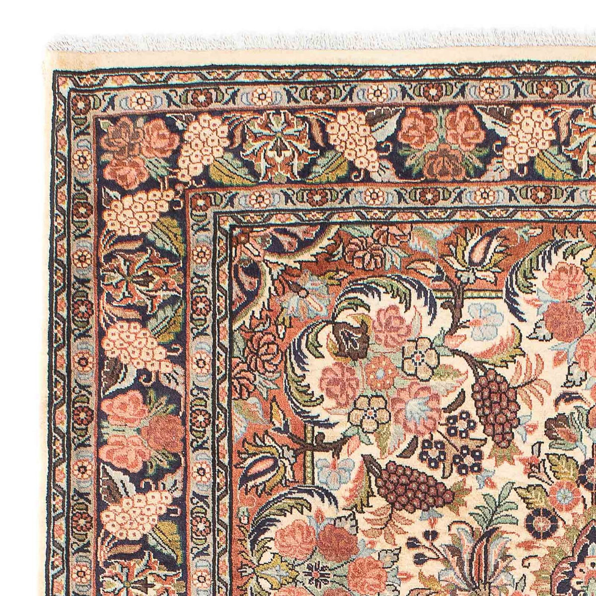 Persisk tæppe - Bijar - 206 x 137 cm - beige