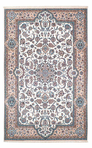 Persisk tæppe - Nain - Premium - 232 x 150 cm - beige