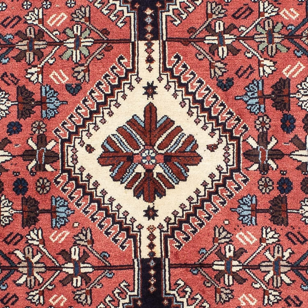 Persisk tæppe - Nomadisk - 151 x 102 cm - mørkeblå