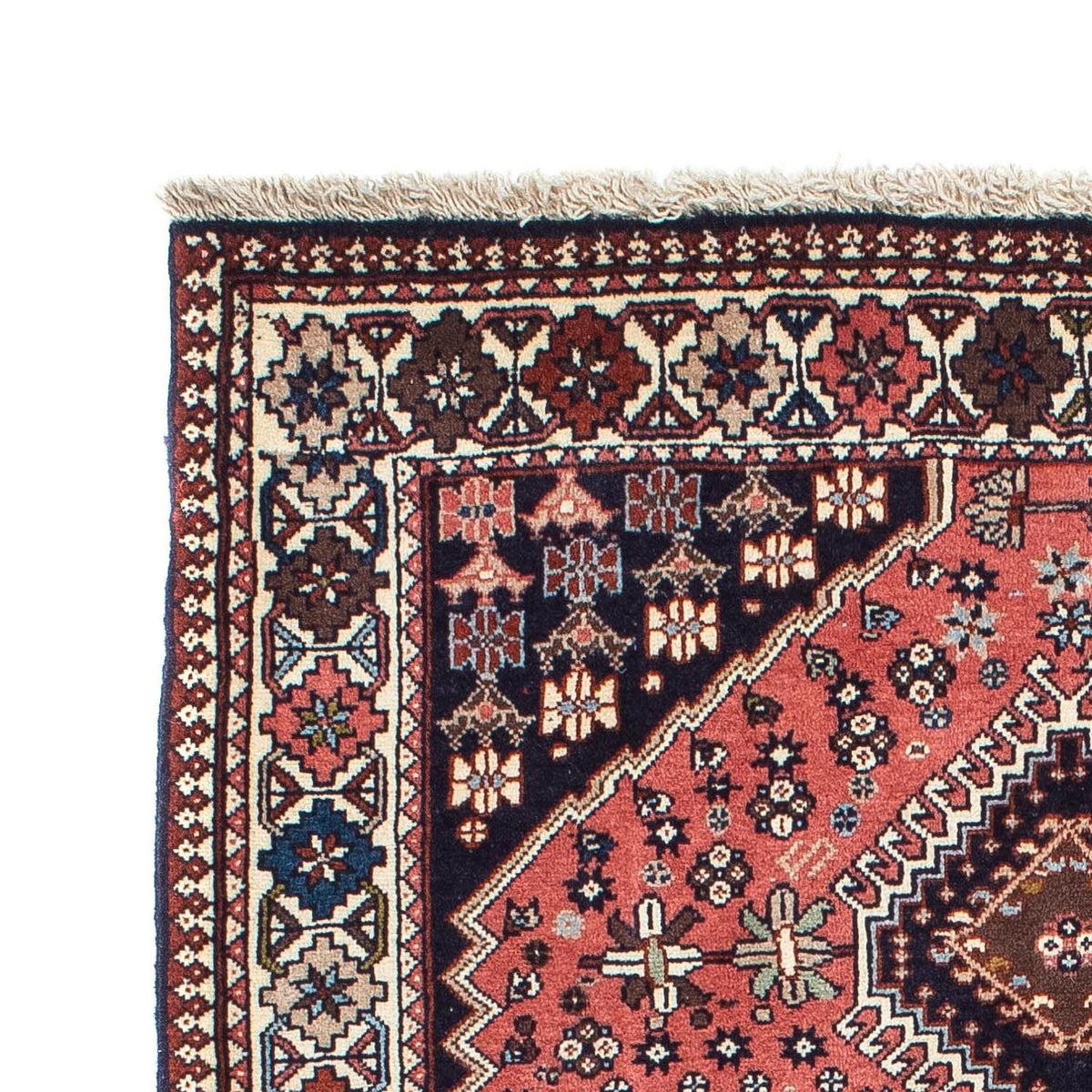 Persisk tæppe - Nomadisk - 151 x 102 cm - mørkeblå