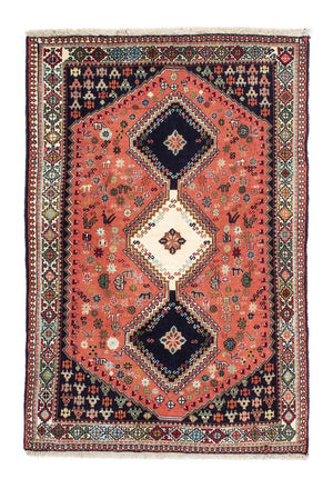 Persisk tæppe - Nomadisk - 150 x 101 cm - mørkeblå