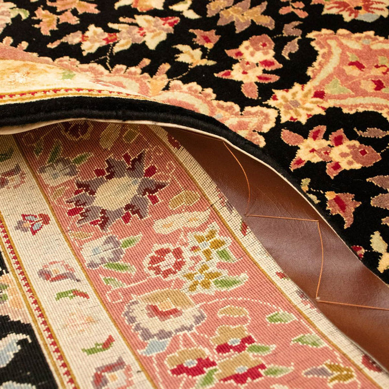 Persisk tæppe - Tabriz - Royal - 160 x 100 cm - sort