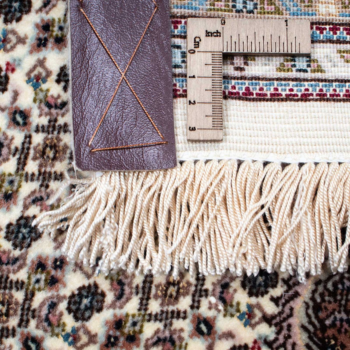 Persisk tæppe - Tabriz - 350 x 252 cm - lys brun