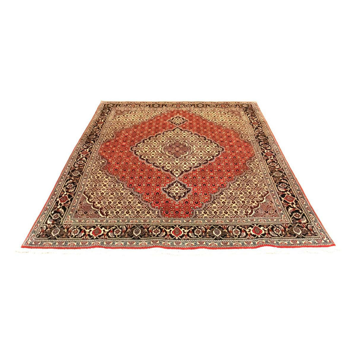 Persisk tæppe - Tabriz - Royal - 197 x 148 cm - rust