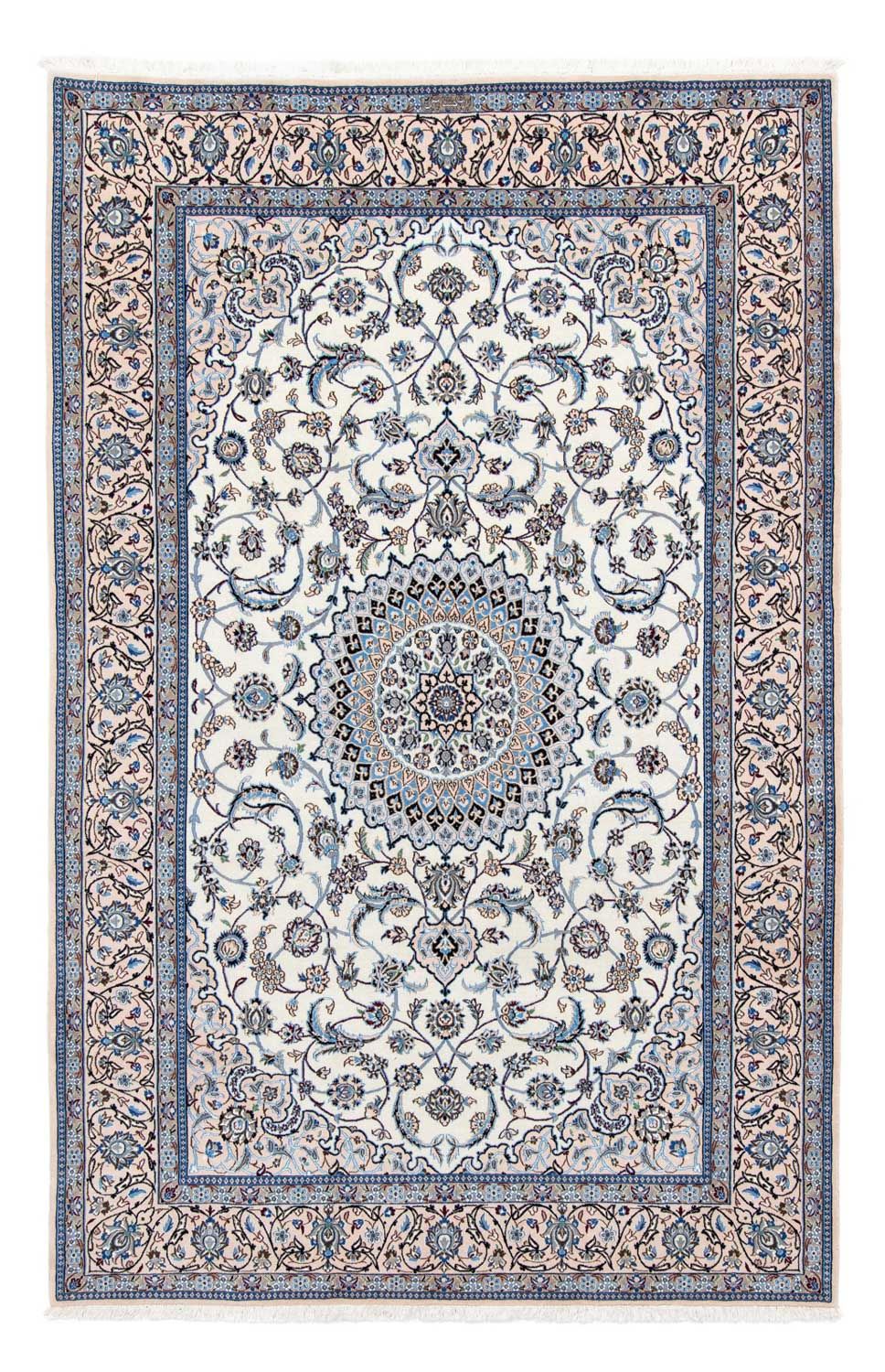 Persisk tæppe - Nain - Royal - 300 x 200 cm - beige