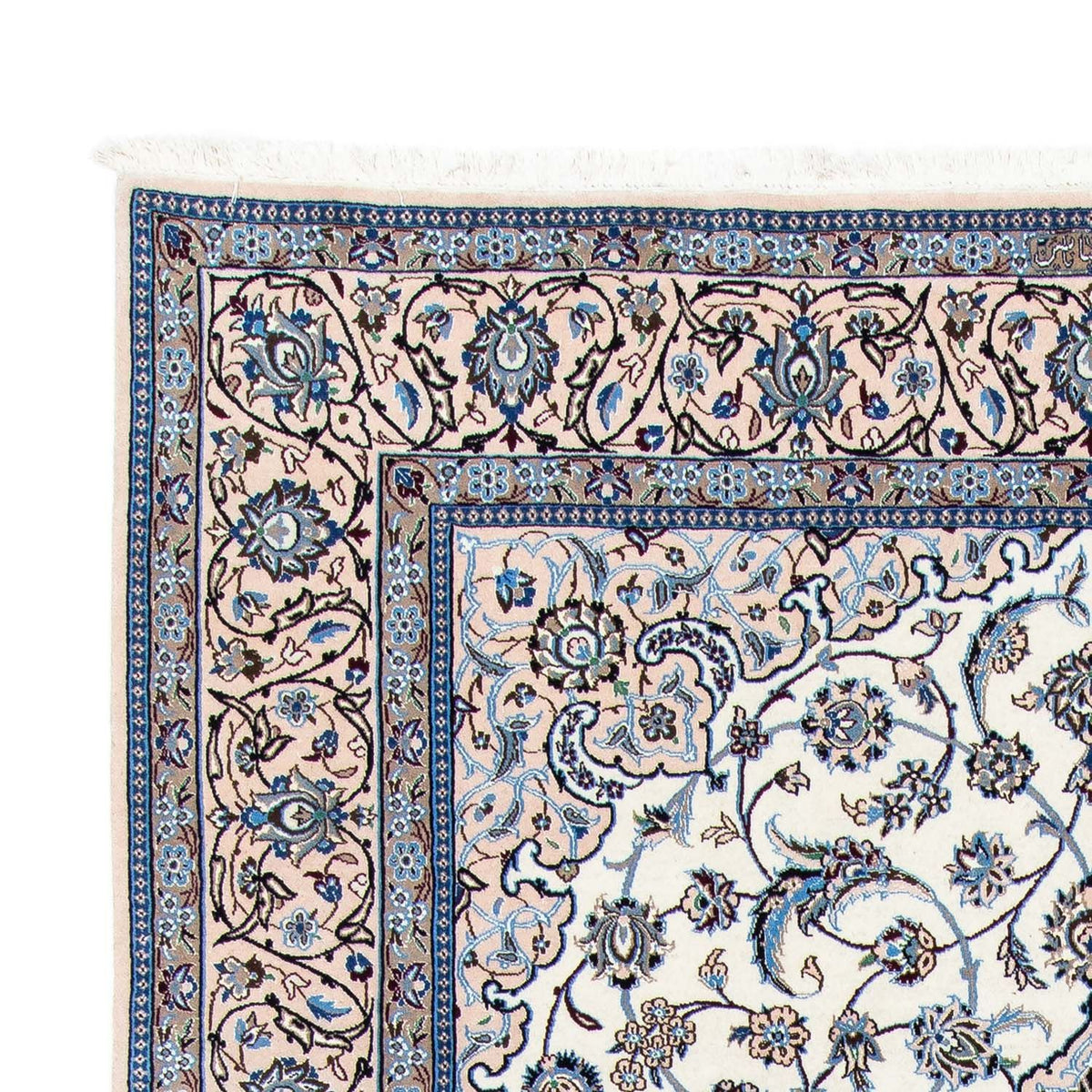 Persisk tæppe - Nain - Royal - 300 x 200 cm - beige