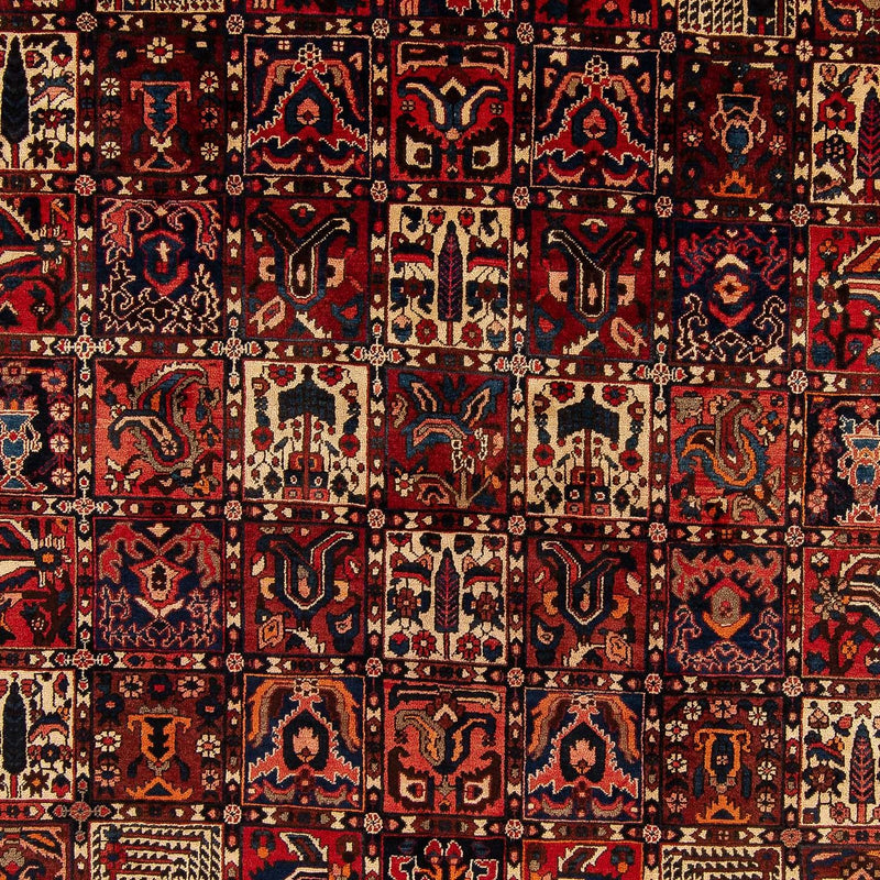 Persisk tæppe - Nomadisk - 374 x 305 cm - flerfarvet