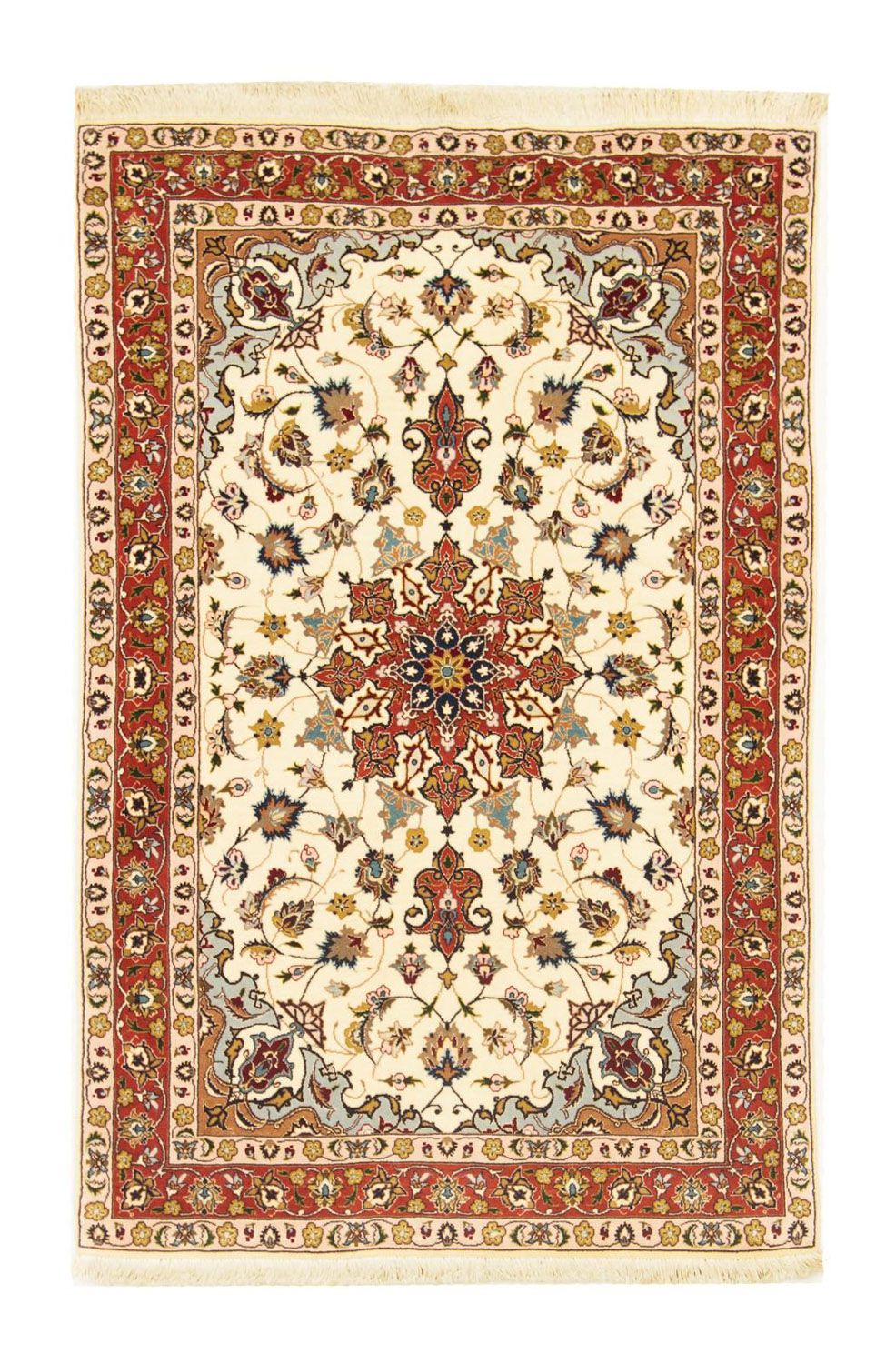 Persisk tæppe - Tabriz - Royal - 153 x 100 cm - beige