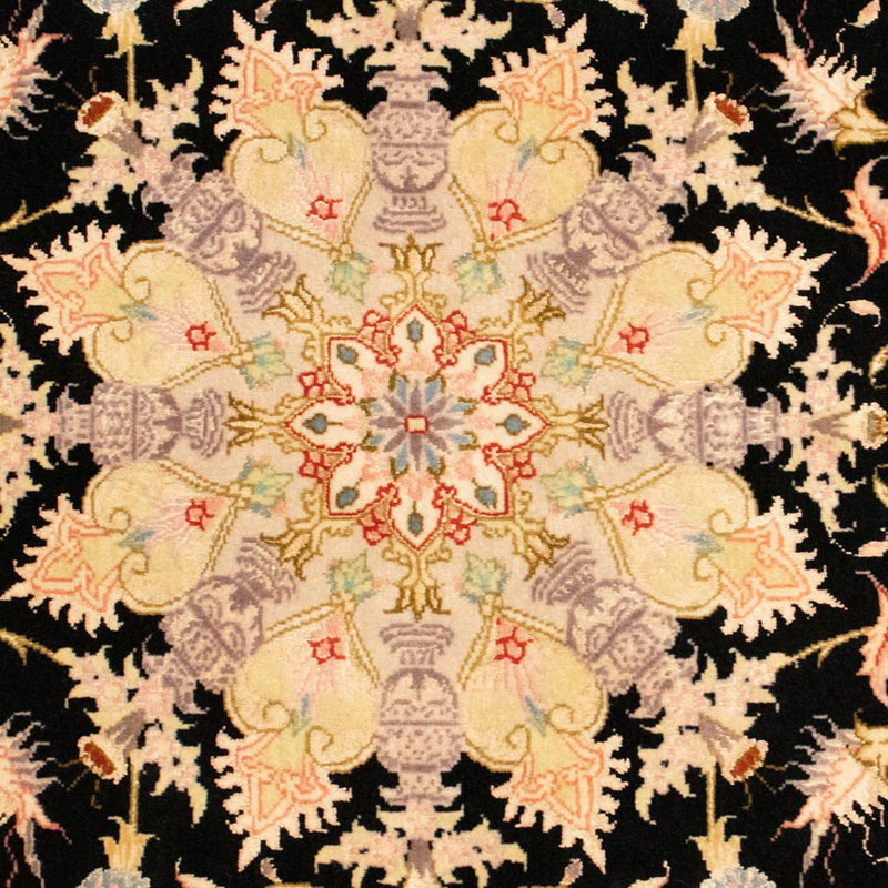 Persisk tæppe - Tabriz - Royal - 152 x 101 cm - sort