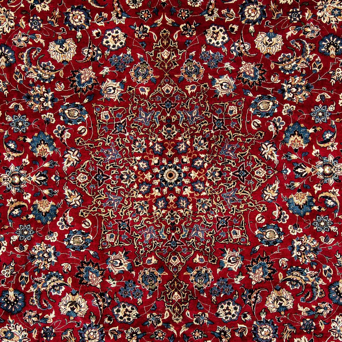 Persisk tæppe - Classic - 380 x 307 cm - mørkerød