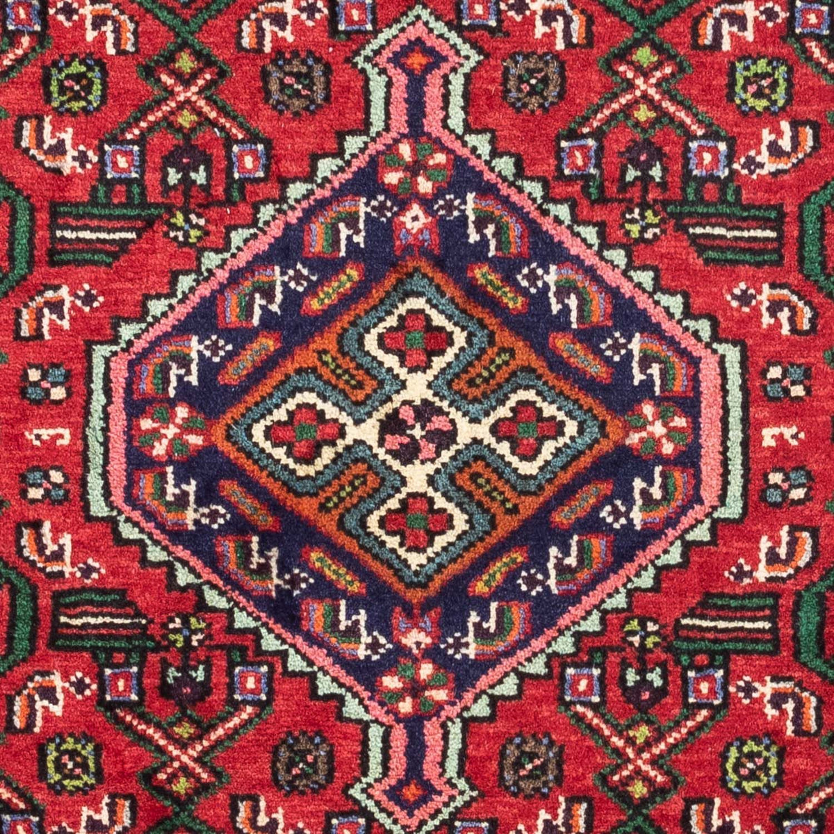 Persisk tæppe - Nomadisk - 125 x 80 cm - rød