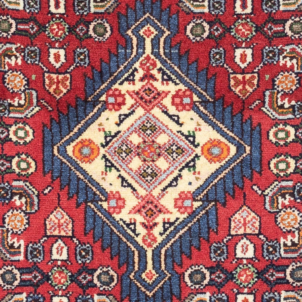 Persisk tæppe - Nomadisk - 125 x 80 cm - rød