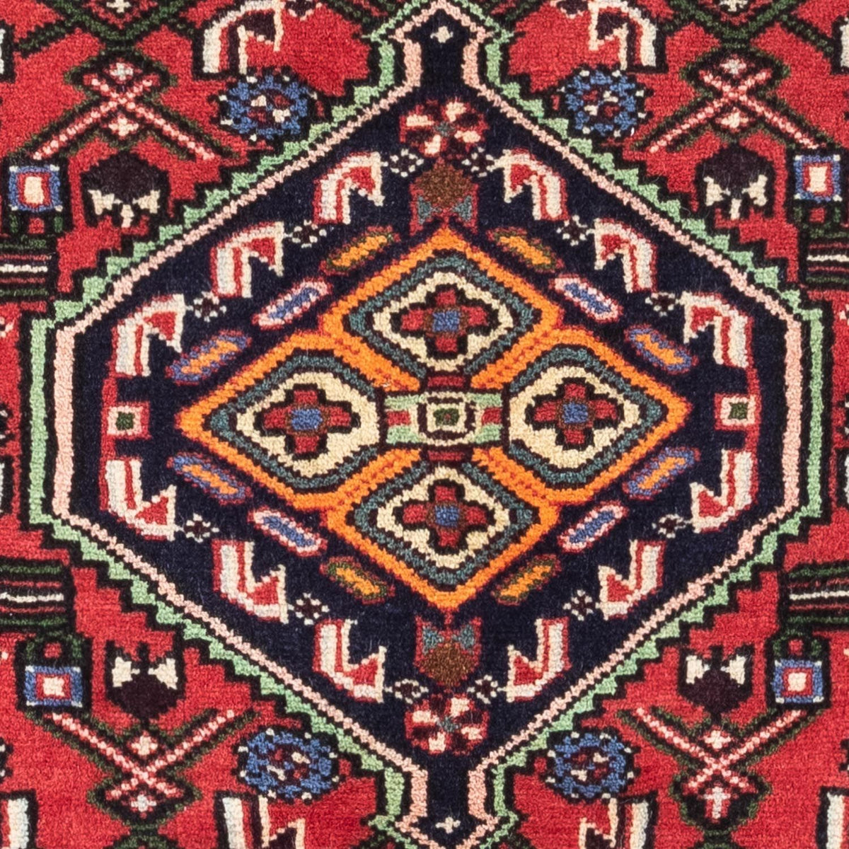Persisk tæppe - Nomadisk - 125 x 80 cm - rød