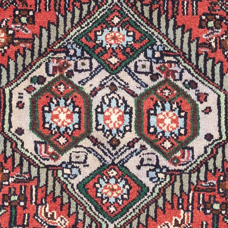 Persisk tæppe - Nomadisk - 125 x 80 cm - lysrød