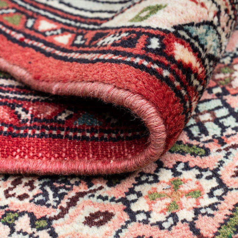 Persisk tæppe - Nomadisk - 125 x 80 cm - lysrød