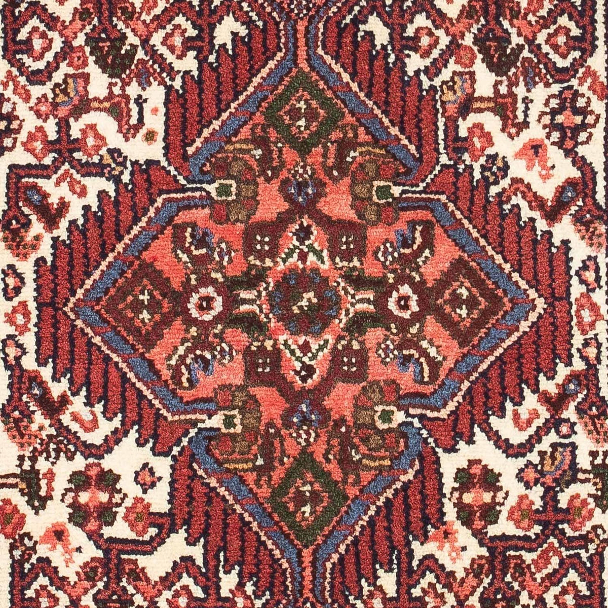 Persisk tæppe - Nomadisk - 125 x 80 cm - beige