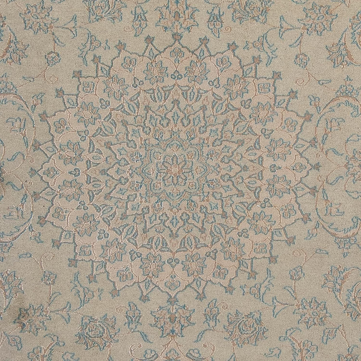 Persisk tæppe - Nain - 358 x 250 cm - lys brun