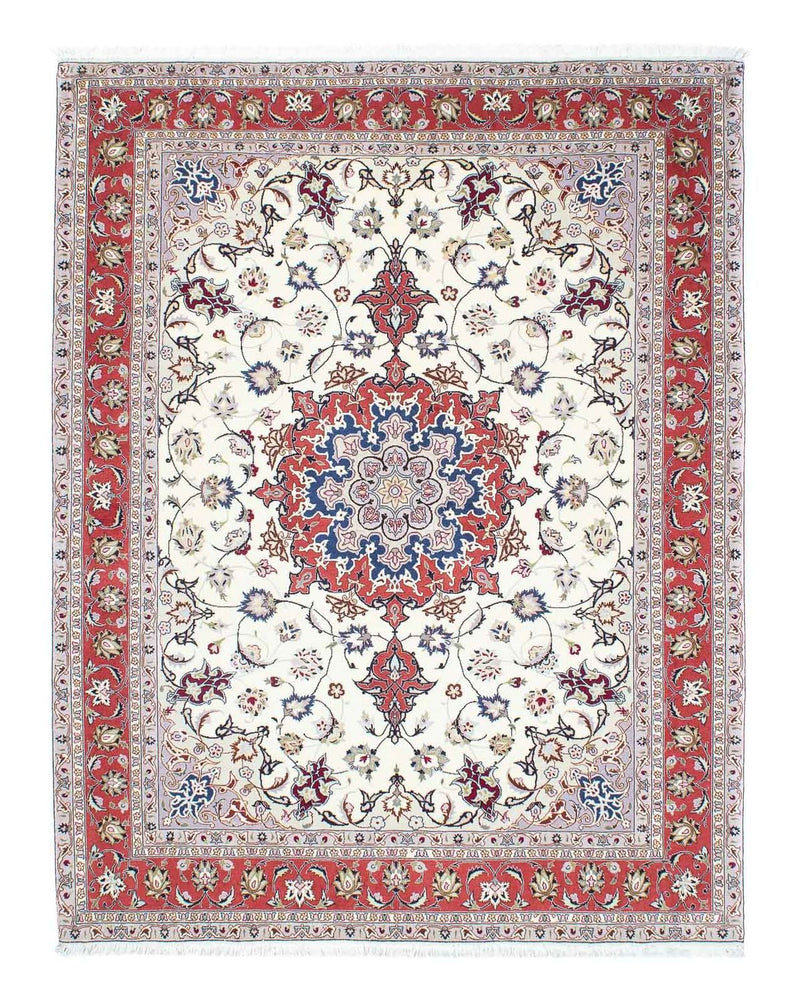 Persisk tæppe - Tabriz - Royal - 194 x 154 cm - beige