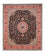 Persisk tæppe - Tabriz - Royal - 300 x 255 cm - mørkeblå