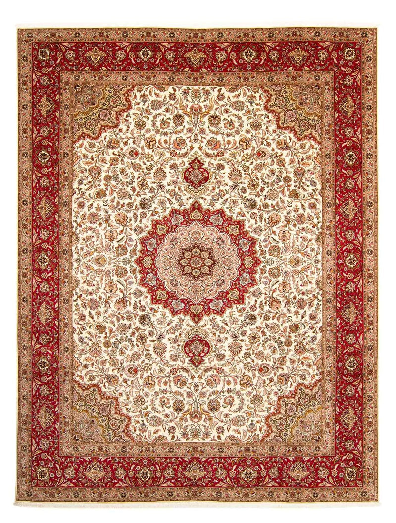 Persisk tæppe - Tabriz - Royal - 400 x 302 cm - rød