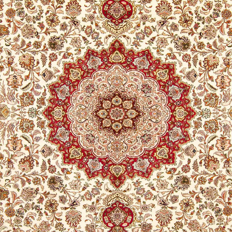 Persisk tæppe - Tabriz - Royal - 400 x 302 cm - rød