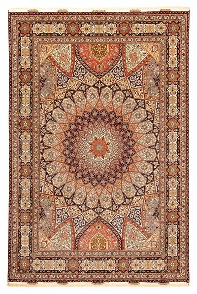 Tabriz - 50 Raj Tæppe 247x352cm - Persisk tæppe