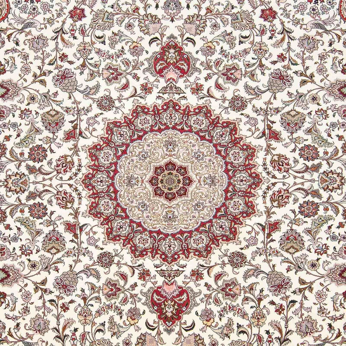 Persisk tæppe - Tabriz - Royal - 299 x 251 cm - beige