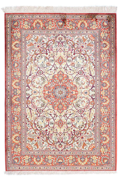 Qom Tæppe 105x152cm - Persisk tæppe