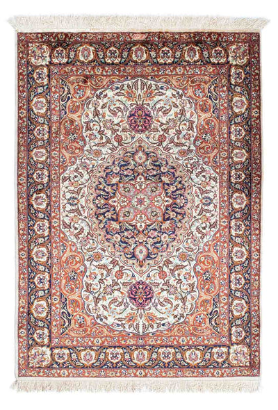 Qom Tæppe 102x148cm - Persisk tæppe