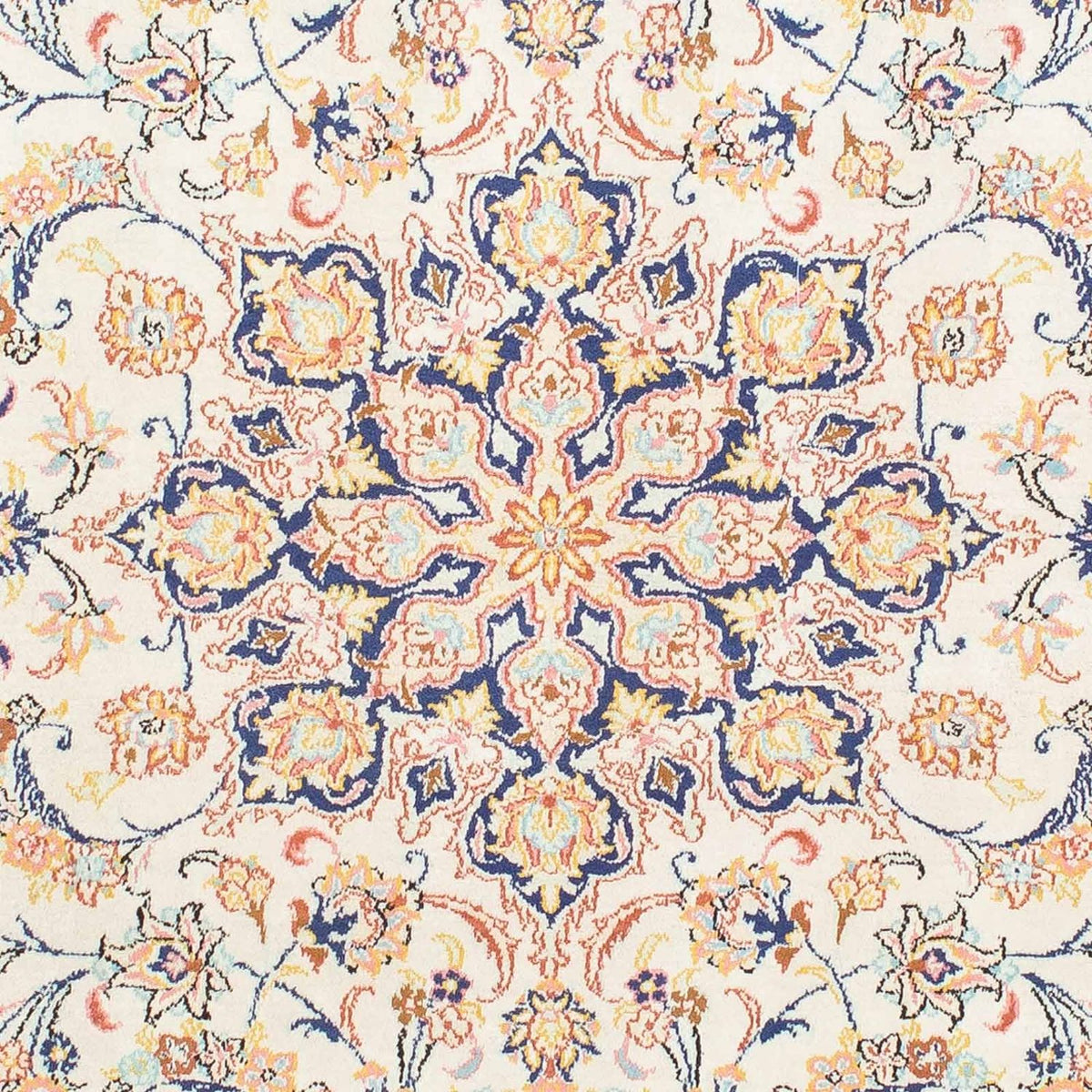 Persisk tæppe - Ghom - 152 x 102 cm - beige