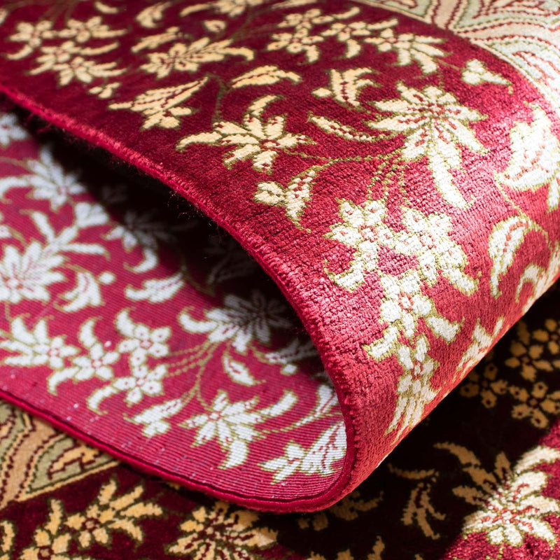 Persisk tæppe - Ghom - 123 x 78 cm - lyseblå