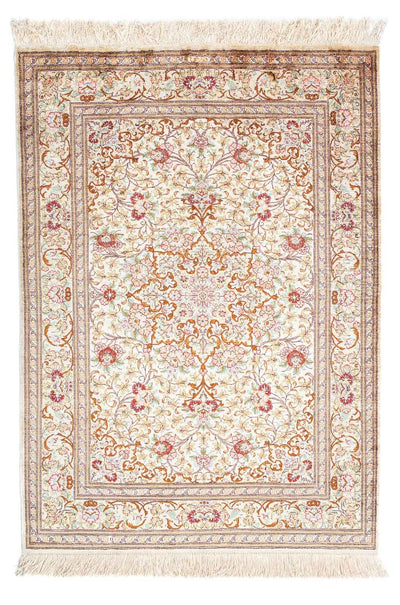 Qom Tæppe 81x117cm - Persisk tæppe