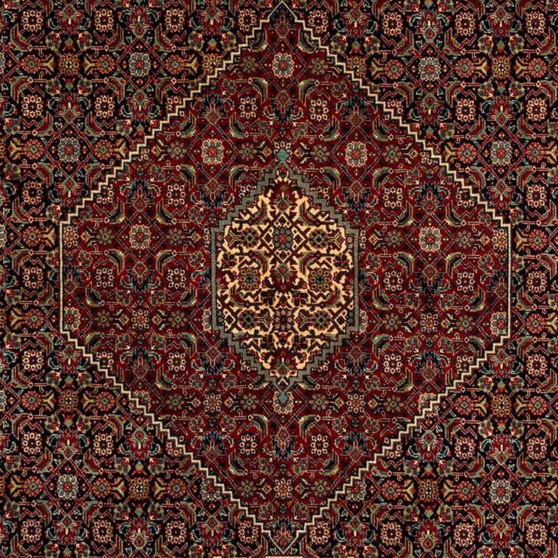 Persisk tæppe - Tabriz - Royal - 300 x 199 cm - mørkerød