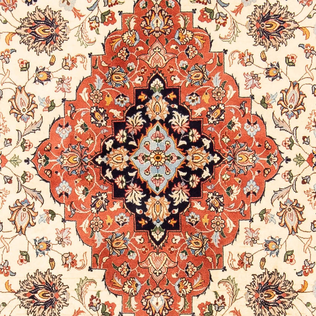 Persisk tæppe - Bijar - 250 x 180 cm - beige