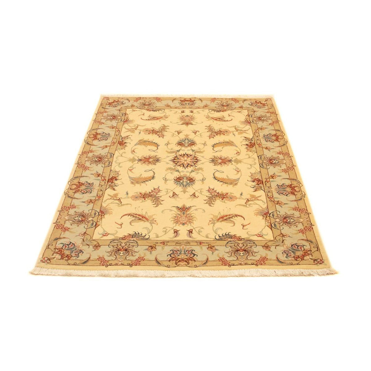 Persisk tæppe - Tabriz - Royal - 150 x 101 cm - beige