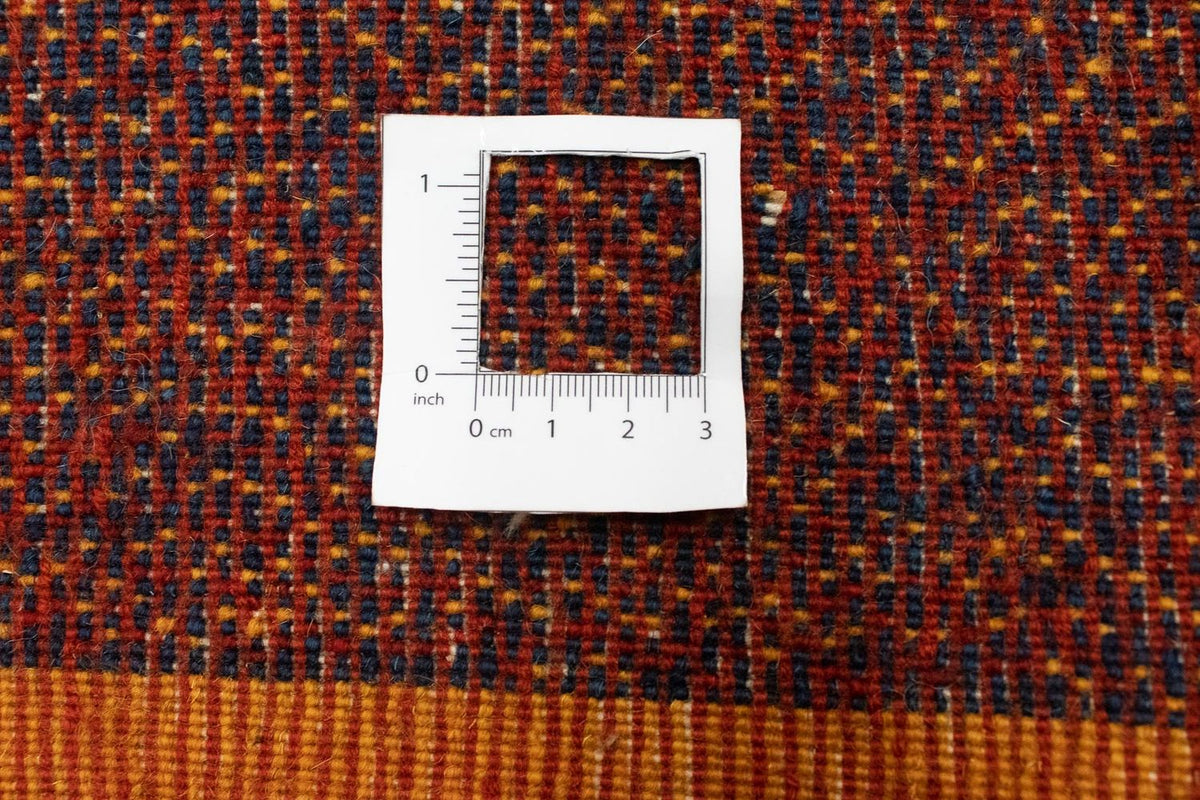 Gabbeh Tæppe - Loribaft Persisk - 150 x 107 cm - guld