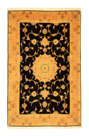 Persisk tæppe - Tabriz - Royal - 160 x 100 cm - sort