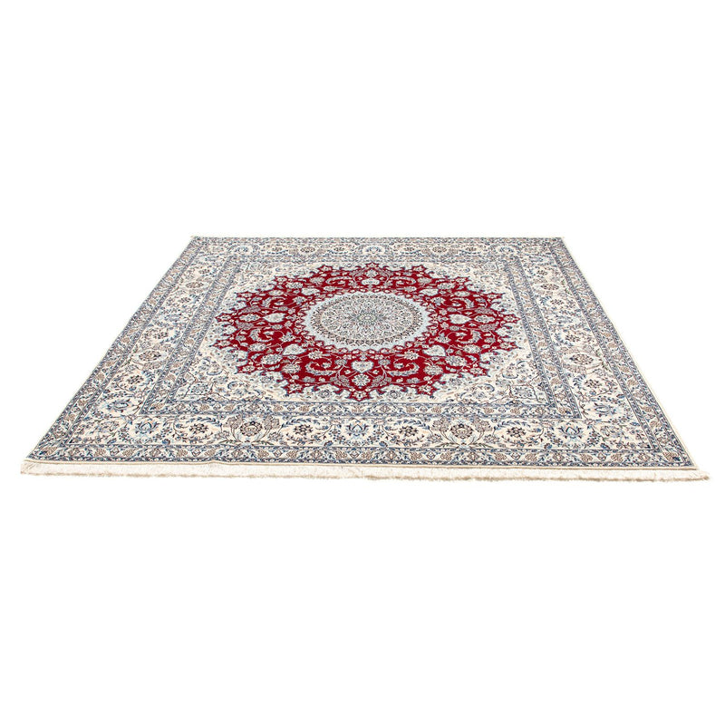 Persisk tæppe - Nain - Premium firkantet  - 205 x 197 cm - beige