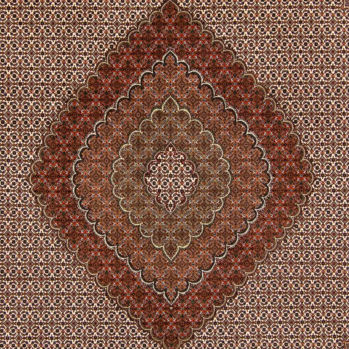 Persisk tæppe - Tabriz - Royal - 349 x 250 cm - brun