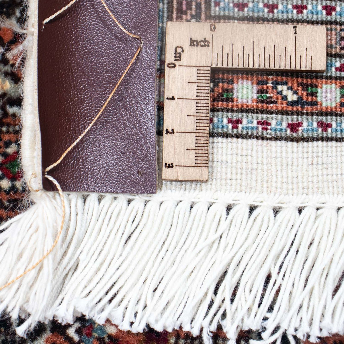 Persisk tæppe - Tabriz - 350 x 250 cm - mørkebrun