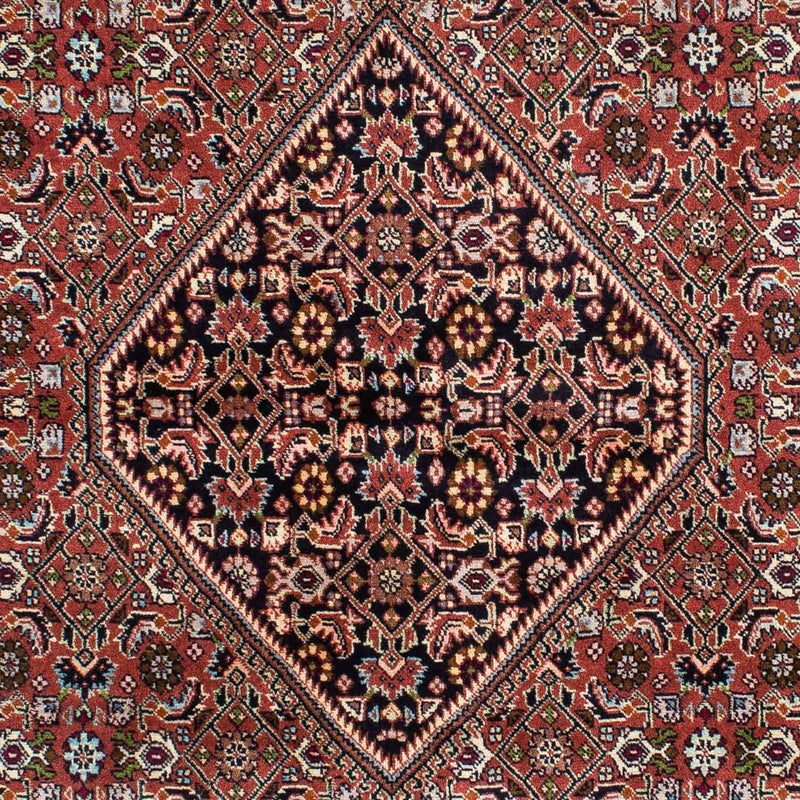 Persisk tæppe - Bijar - 229 x 143 cm - rød