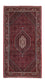 Persisk tæppe - Bijar - 206 x 126 cm - mørkerød