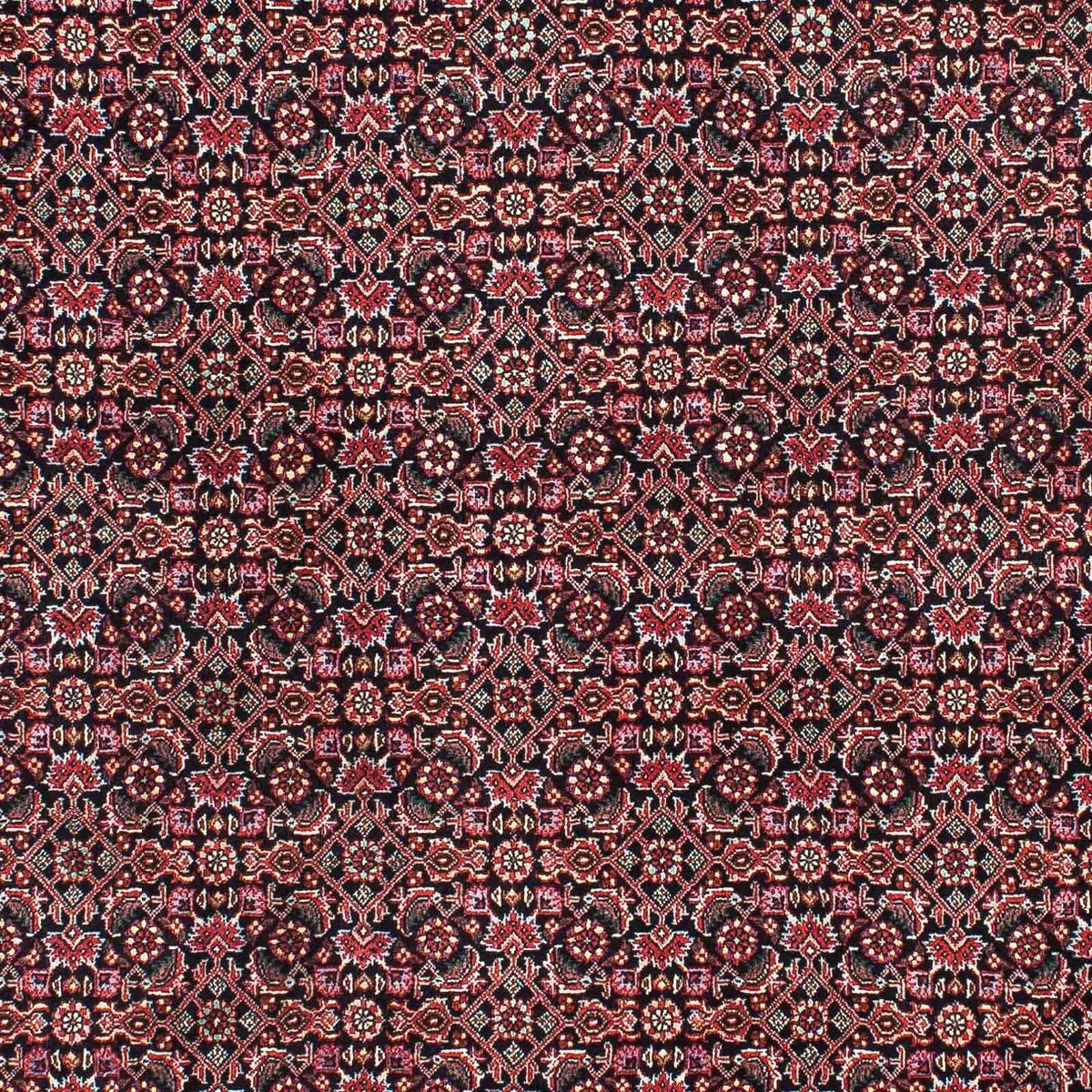 Persisk tæppe - Bijar - 203 x 130 cm - lysrød
