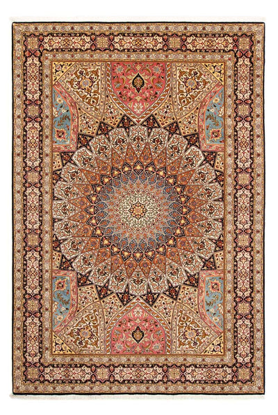 Tabriz - 50 Raj Tæppe 204x306cm - Persisk tæppe