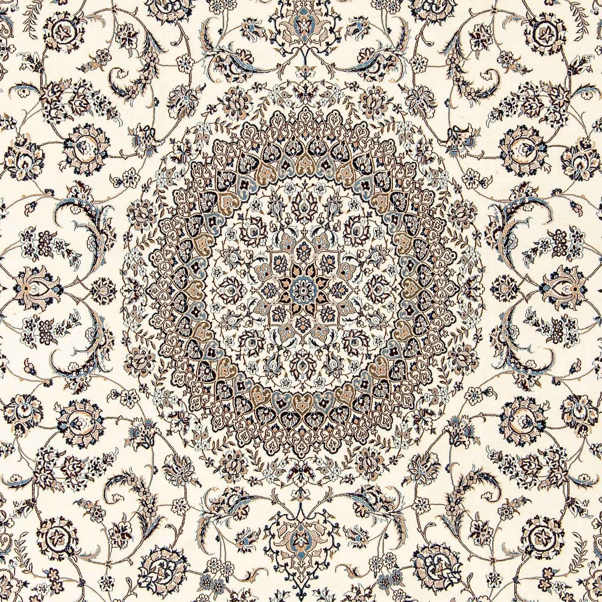 Persisk tæppe - Nain - Premium - 328 x 215 cm - beige