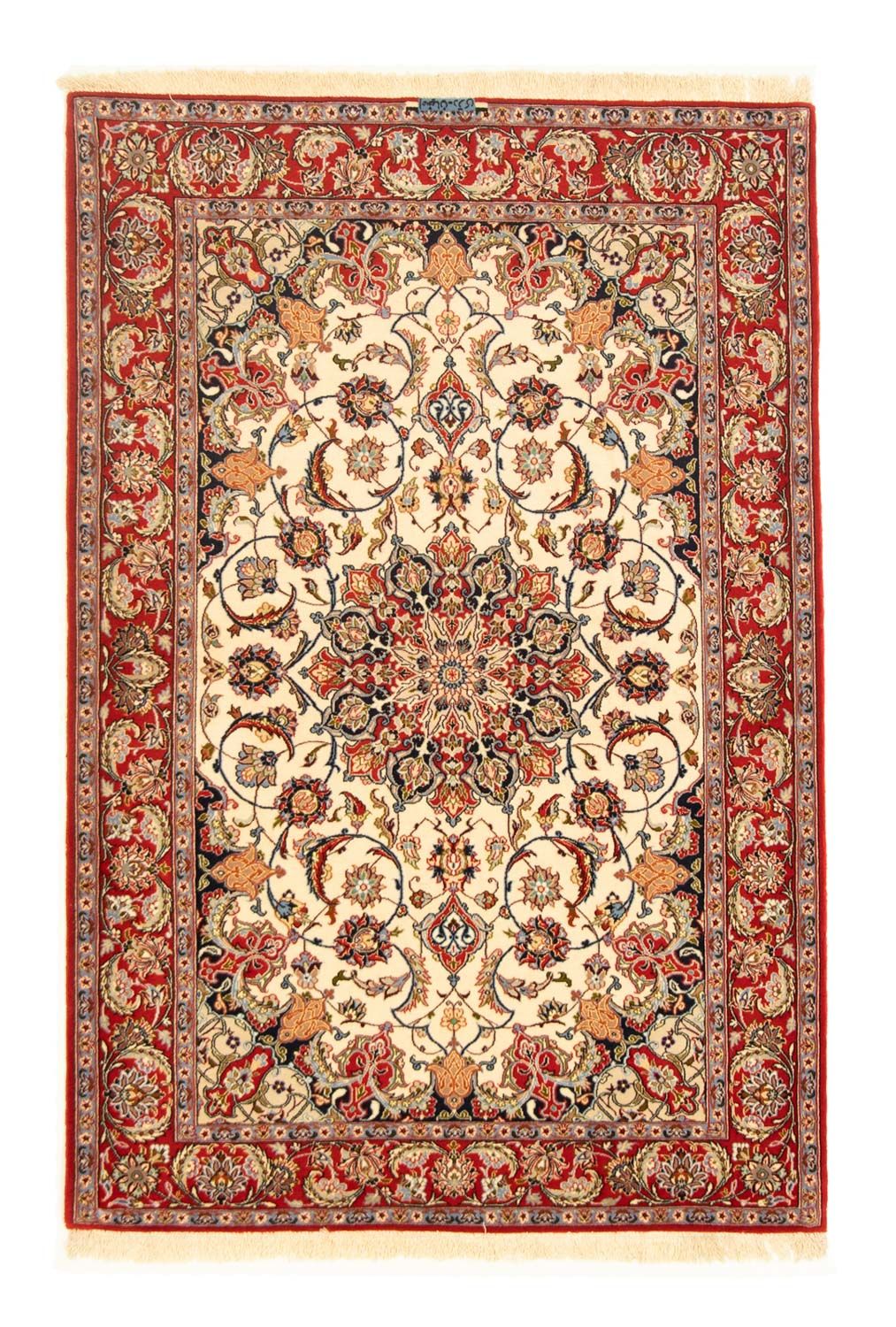 Persisk tæppe - Isfahan - Premium - 166 x 107 cm - beige