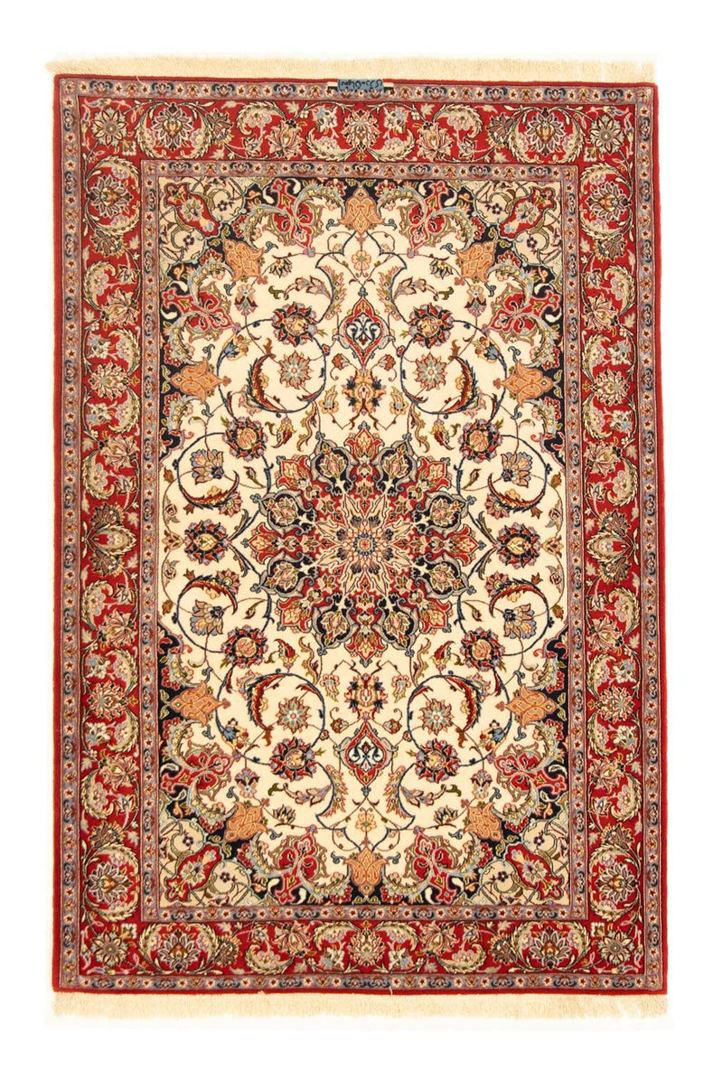 Persisk tæppe - Isfahan - Premium - 166 x 107 cm - beige