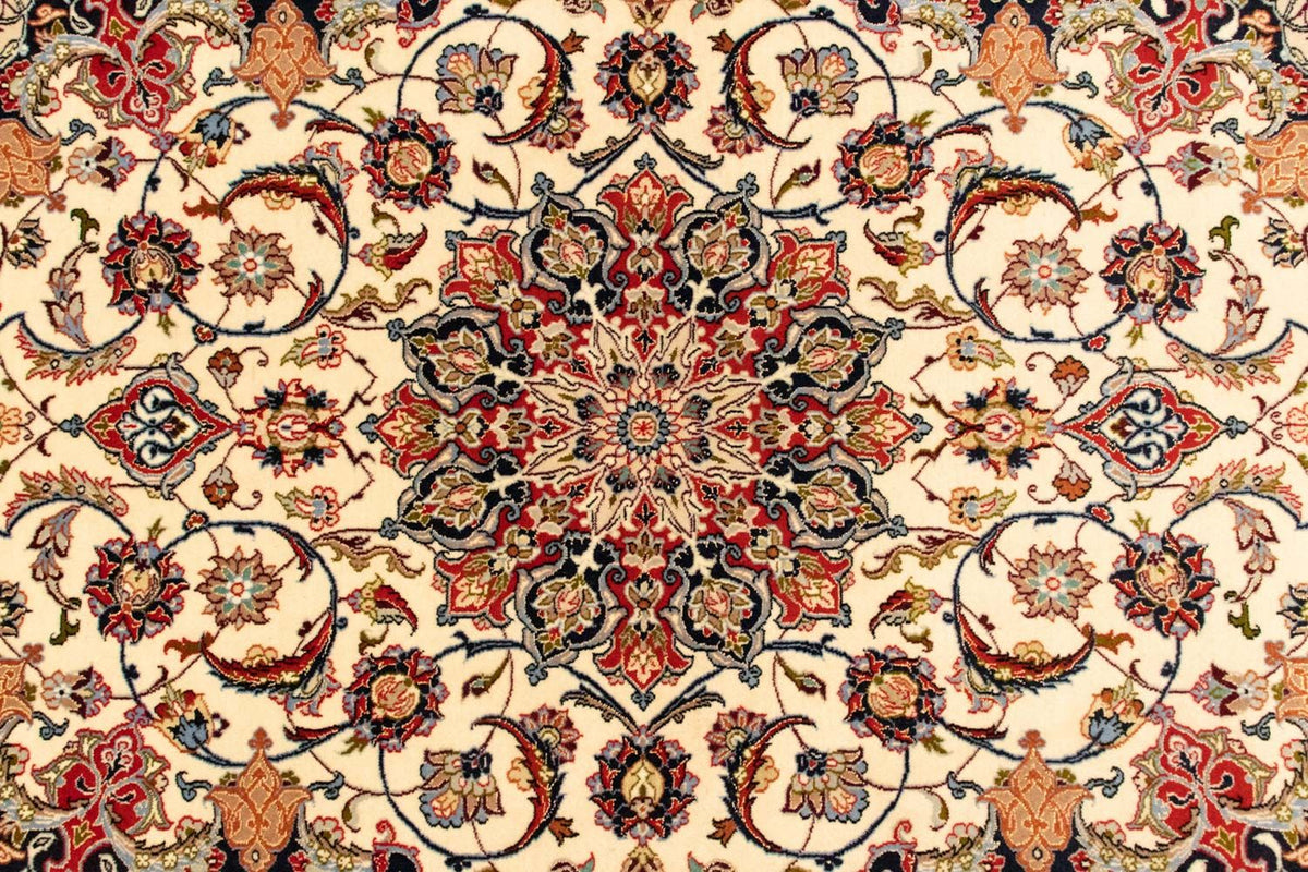 Persisk tæppe - Isfahan - Premium - 166 x 107 cm - beige